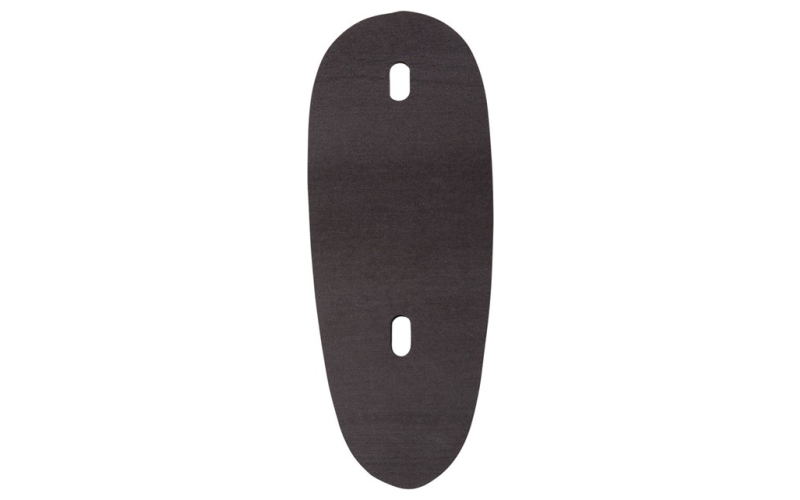 100 Straight Products 1/4''-1/16'' negative buttstock spacer black polymer