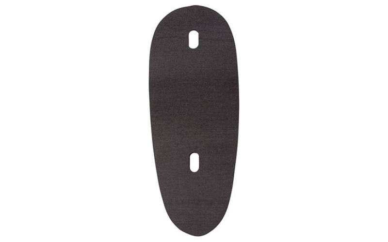100 Straight Products 1/2''-1/8'' negative buttstock spacer black polymer