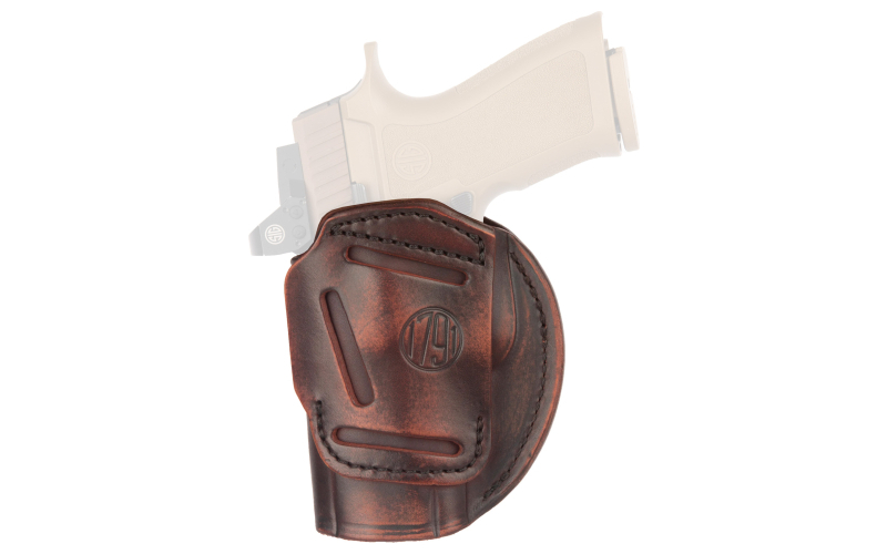 1791 4 WAY IWB/OWB VINTG BRN RH SZ 6