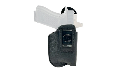 1791 Gunleather Smooth Concealment, Inside Waistband Holster, Optics Ready, Light Bearing, Size 5, Fits Glock 21/29/30/30S/36/37/38/39, Cow Hide, Leather Construction, Black, Right Hand OR-LB-SCH-5-NSB-R