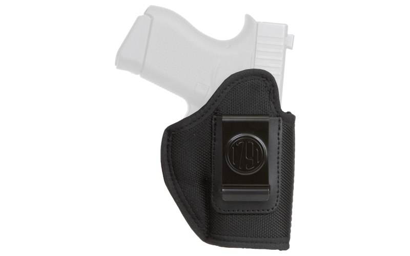 1791 Gunleather Premium Nylon, Inside Waistband Holster, Size 3, Matte Finish, Nylon Construction, Black, Right Hand PN-IWB-3-BLK-R