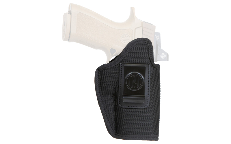 1791 Gunleather Premium Nylon, Inside Waistband Holster, Size 5, Matte Finish, Nylon Construction, Black, Right Hand PN-IWB-5-BLK-R