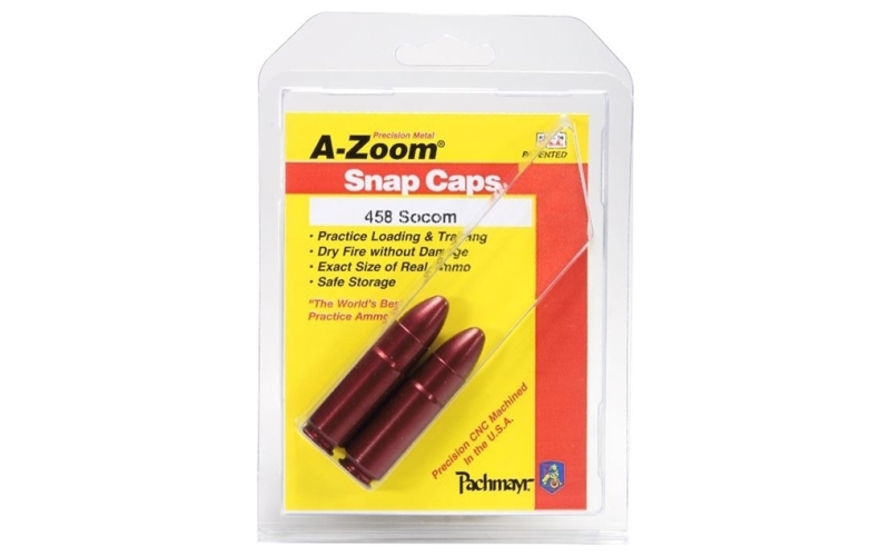 A-Zoom 458 socom snap cap blue 2pk