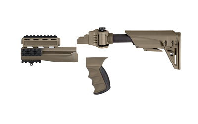 ATI Outdoors Strikeforce, TactLite, Stock, Flat Dark Earth, Side Folder Stock, Pistol Grip, Forend, AK-47 C.2.20.1250