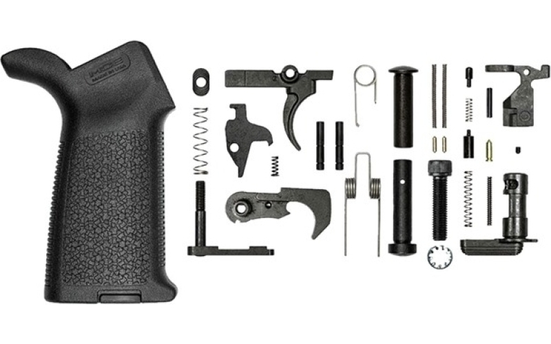 Aero Precision Ar-15 m4e1 lower parts kit w/ moe grip black