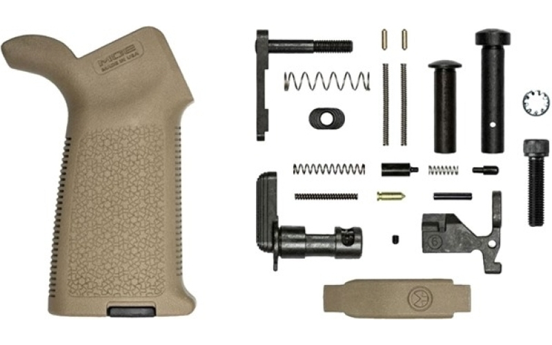 Aero Precision Ar-15 moe lower parts kit minus fcg - fde