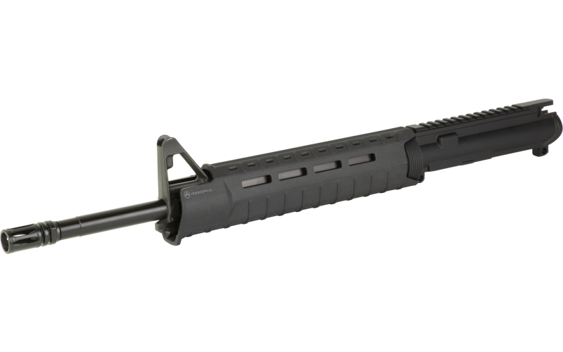 Aero Precision AR15 Complete Upper, 223 Remington/5.56 NATO, 16" Barrel, Magpul MOE Handguard, A2 Front Sight Block, Mid Length Gas System, Anodized Finish, Black, Does Not Include BCG or Charging Handle APAR502505M65
