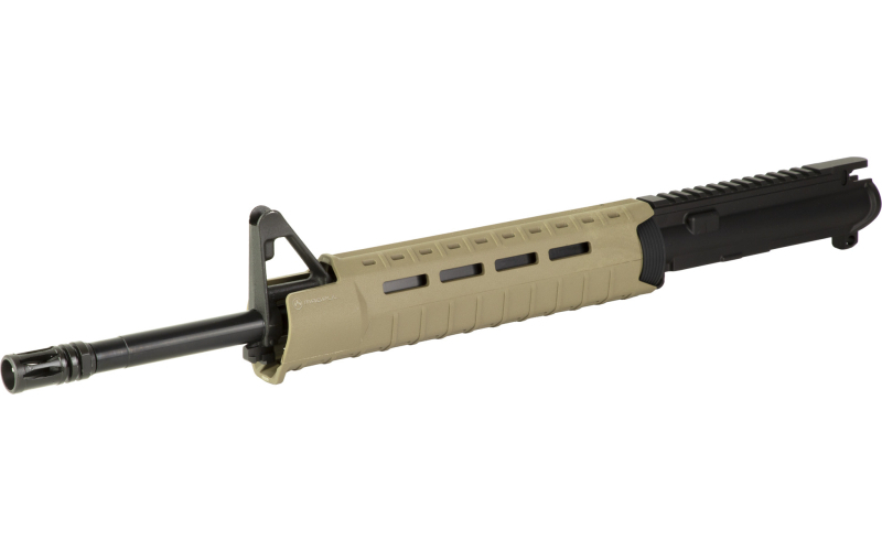 Aero Precision AR15 Complete Upper, 223 Remington/5.56 NATO, 16" Barrel, Magpul MOE Handguard, A2 Front Sight Block, Mid Length Gas System, Anodized Finish, Black, Does Not Include BCG or Charging Handle APAR502506M65