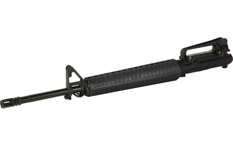 Aero Precision AR15 Complete Upper, 223 Remington/5.56 NATO, 20" Barrel, 1:7 Twist, A2 Detachable Carry Handle and A2 Front Sight Block, Rifle Length Gas System, Anodized Finish, Black, Does Not Include BCG or Charging Handle APAR505611