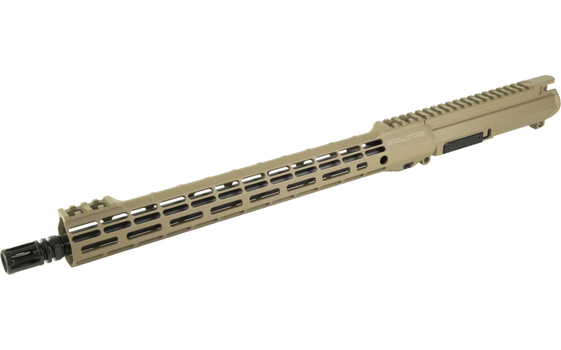 Aero Precision EPC-9, Complete Upper, 9MM, 16" Barrel, 1:10 Twist, ATLAS S-ONE 15" Handguard, Cerakote Finish, Flat Dark Earth, Does Not Include BCG or Charging Handle APAR620115M87