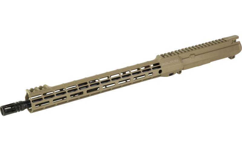 Aero Precision M4E1 AR15 Complete Upper, 223 Remington/5.56 NATO, 16" Barrel, 1:7 Twist, ATLAS S-ONE Handguard, Mid-Length Gas System, Cerakote Finish, Flat Dark Earth, Does Not Include BCG or Charging Handle APAR700315M7