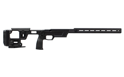 Aero Precision 15" Competition Chassis, Fits Remington 700 Short Action, Compatible with AICS and AIAIW Detachable Box Magazines, 15" MLOK/Arca Forend, Anodized Finish, Black APBG200006C