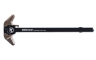 Aero Precision BREACH, AR-10 Charging Handle, Ambidextrous, Large Lever, Gas Deflection Shelf, Anodized Finish, Kodiak Brown APRA700341C
