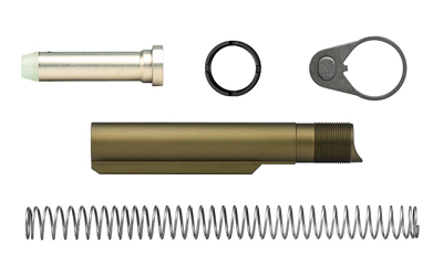Aero Precision Enhanced Carbine Buffer Kit, Buffer Tube Complete Assembly, Anodized Finish, Kodiak Brown, Fits AR15 APRH101460C