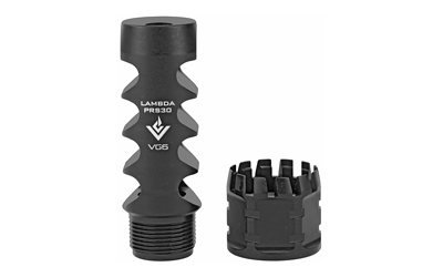Aero Precision Lambda PRS 30, Muzzle Brake, 308 Winchester/7.62MM, Black, 5/8X24 Threads APVG100029AR1