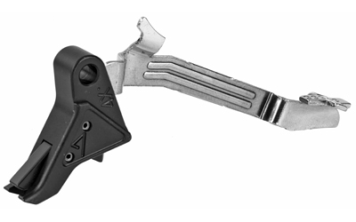 Agency Arms Drop-In Flat Trigger, Fits Glock 43, Black Finish DIT2-43-B