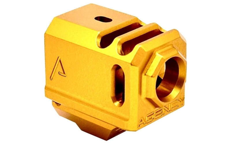 Agency Arms 417c comp for glock~ 43, gold