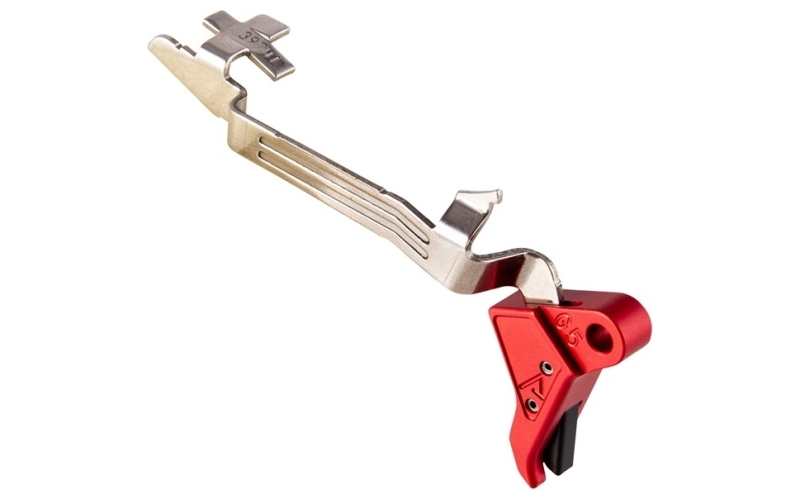 Agency Arms Drop-in trigger for glock~ gen 5 9/40, red