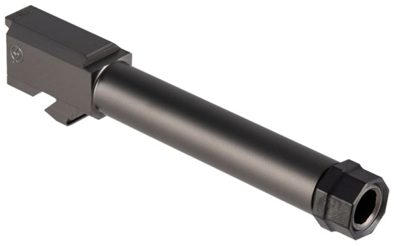 Agency Arms Syndicate 19 threaded barrel for glock~ dlc black, 9mm