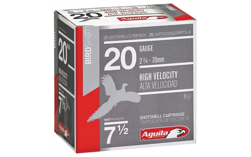 Aguila Aguila field 12ga 2.75  1 1/4oz #7.5 1330fps
