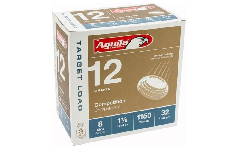Aguila Aguila competition 12ga 2 3/4dr 1 1/8oz #8 1150fps