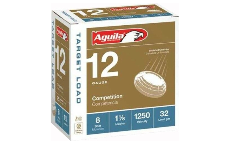 Aguila Aguila competition 12ga hdcp 1 1/8oz #8 1250fps