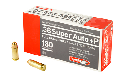 AGUILA 38SUPER +P 130GR 50/1000