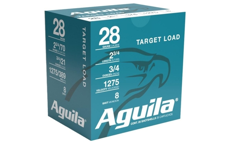 Aguila 28ga 2-3/4 3/4oz 1275fps #9 25/rd