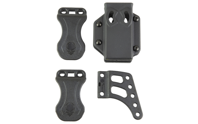 Alien Gear Holsters Photon Holster, Sidecar, Magazine Pouch, Fits (1)-Double Stack Magazine, Polymer Construction, Black PSC-2-D