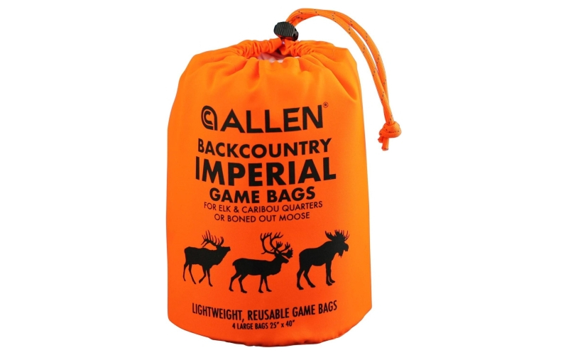 Allen backcountry imperial elk game bag set 25in x 40in pack of 4