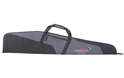 Allen Company Ruger American Rifle Case, Gray/Black Endura Fabric, 46", Thick Foam Padding 27433