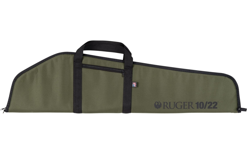 Allen Company Ruger 10/22 Case, Rifle Case, Fits Ruger 10/22 With or Without Optic, Endura, Olive Green 283-40