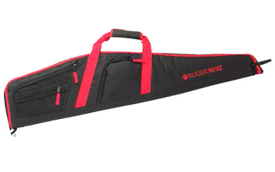 Allen Company Ruger Flagstaff 10/22 Single Scoped Rifle Case, 40", Black/Red Finish, Endura Fabric 375-40