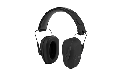 Allen Company ULTRX Shield Passive Muffs, Earmuff, NRR 23dB, Midnight Gray 4100