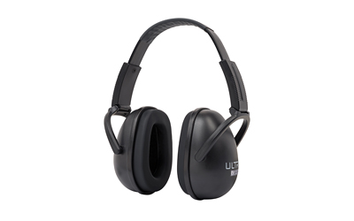 Allen Company ULTRX Sound Blocker Muffs, Earmuff, NRR 23dB, Black 4127