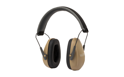 Allen Company ULTRX Slim Profile Passive Muff, Earmuff, NRR 23dB, Taupe 4154
