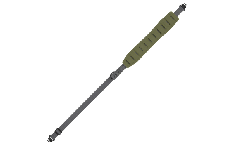 Allen Company BakTrak Kling Sling, Rubber, Black and Green, Includes Swivels 8533