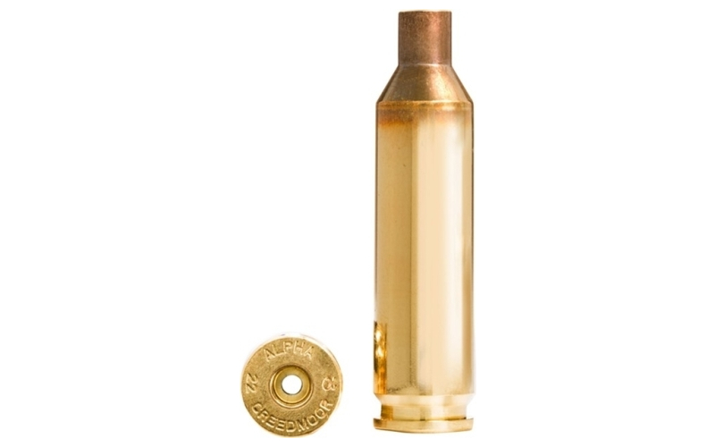 Alpha Munitions 22 creedmoor srp brass 100/box