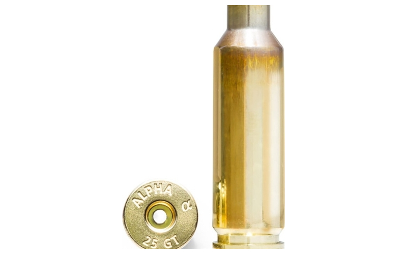 Alpha Munitions 25 gt rifle brass 100/box