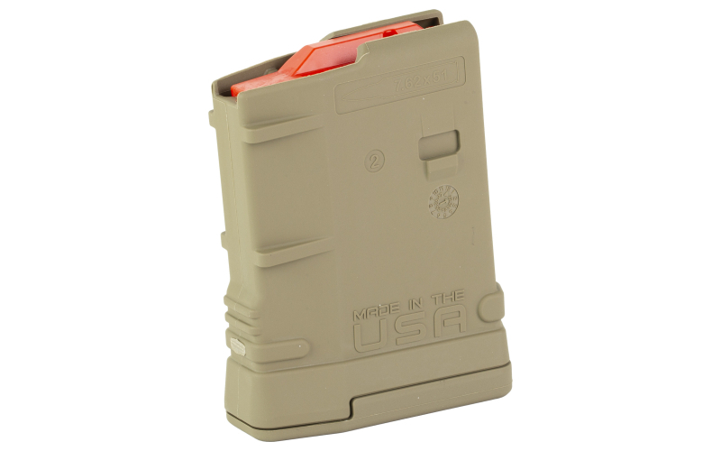MAG AMEND2 SR25/AR10 7.62 FDE 10RD