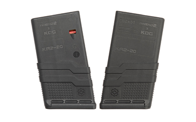 Amend2 Magazine, Mod 3, 308 Winchester/7.62 NATO, Fits SCAR 17/17S and SCAR 20/20S, Polymer, Black AMSCARMOD3BLK20
