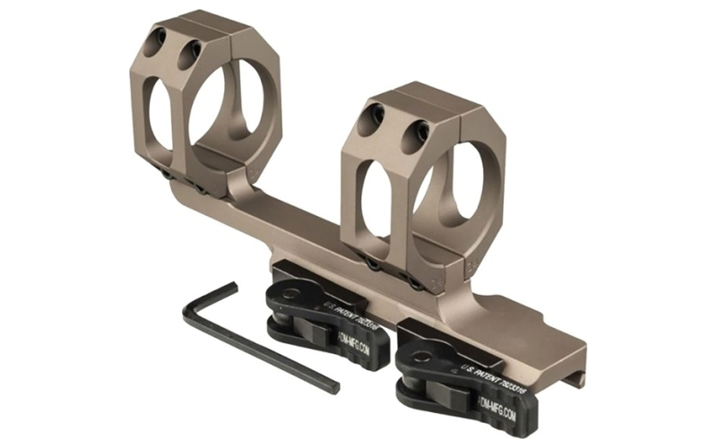 American Defense Mfg. 30mm 0 moa 2'' cantilever mount, flat dark earth