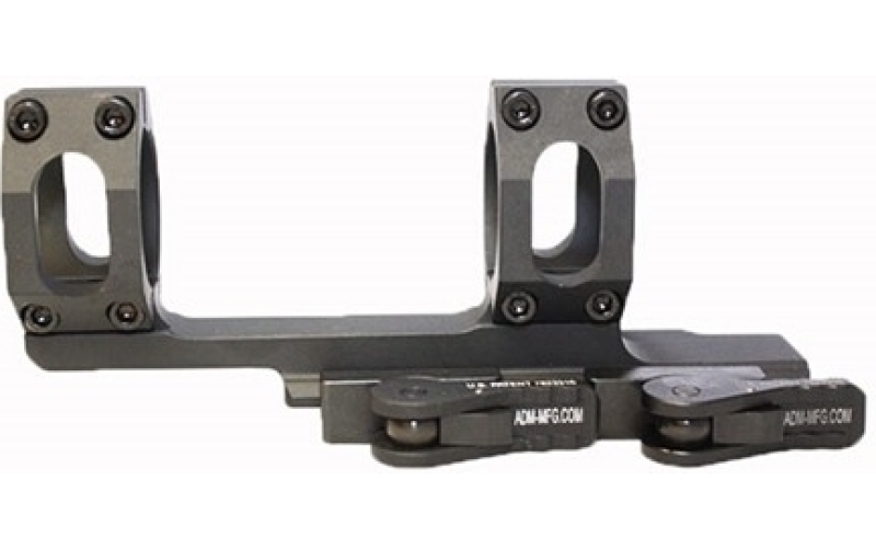American Defense Mfg. 35mm 0 moa 2'' cantilever mount, black
