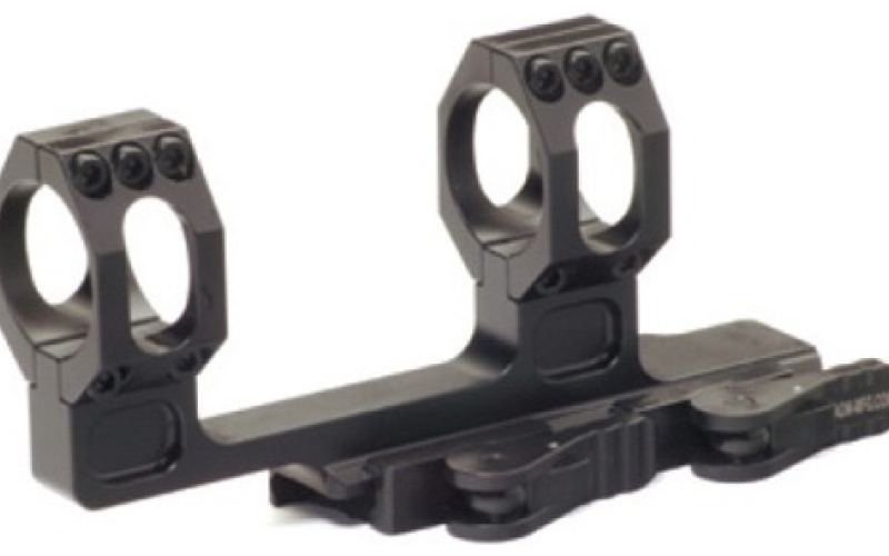 American Defense Mfg. 1'' 0 moa 2'' cantilever mount, black