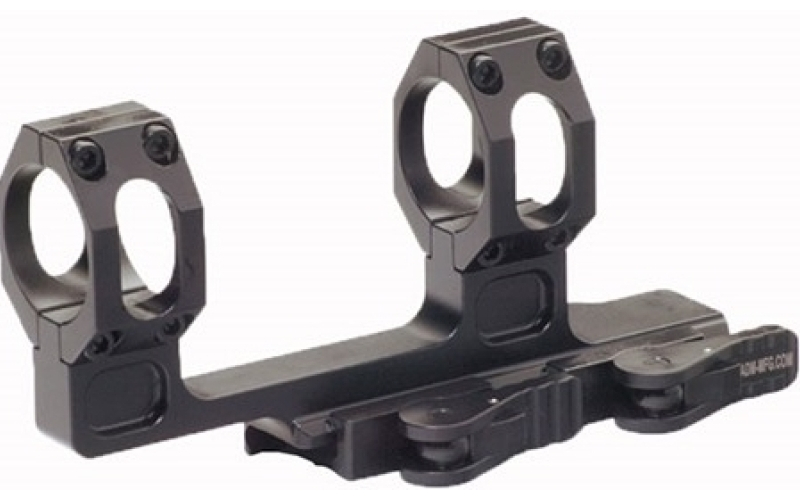 American Defense Mfg. 34mm 0 moa 2'' cantilever mount, black