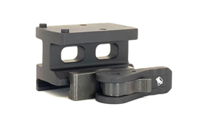 American Defense Mfg. AD-RMR, Quick Detach Mount, Right Hand Lever, Low, Fits Trijicon RMR, Anodized Finish, Black AD-RMR-LW-L-RH-STD