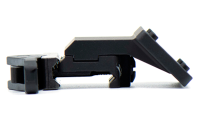 American Defense Mfg. Offset, Quick Detach Mount, 45 Degree, RMSc Footprint, Anodized Finish, Black AD-TR-OFFSET-45-STD