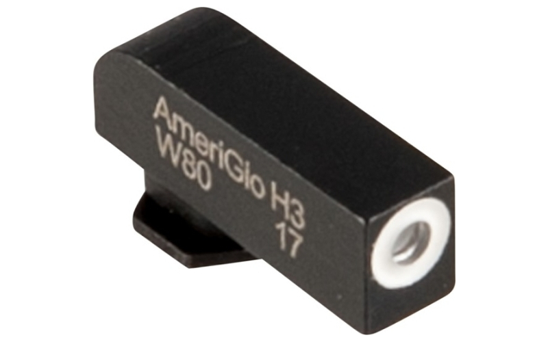 AmeriGlo 0.180''x0.140'' green w/white outline sight for glock~