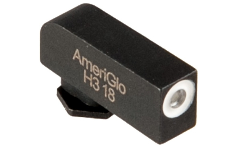 AmeriGlo 0.200''x0.140'' green w/white outline sight for glock~