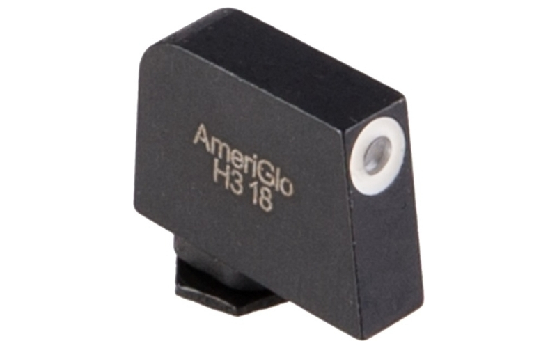AmeriGlo 0.350''x0.125'' green w/white outline sight for glock~